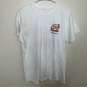 Pipeline Hawaii White Short Sleeve Tee